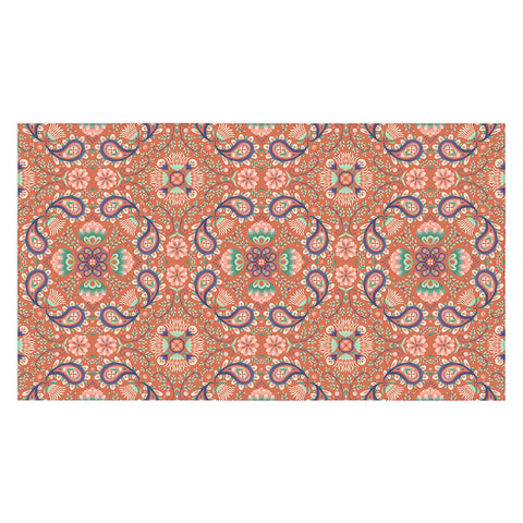 Pimlada Phuapradit Paisley Tiles 3 Tablecloth