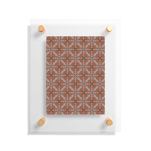 Pimlada Phuapradit Snowflake tile 1 Floating Acrylic Print