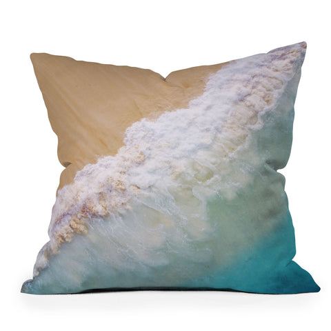 Pita Studios Dream Beach wave Outdoor Throw Pillow