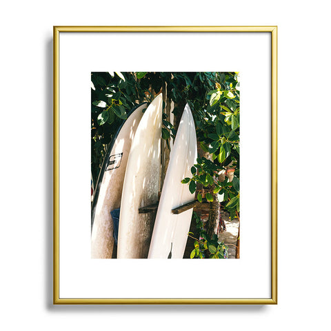 Pita Studios Surfboards Bali Metal Framed Art Print