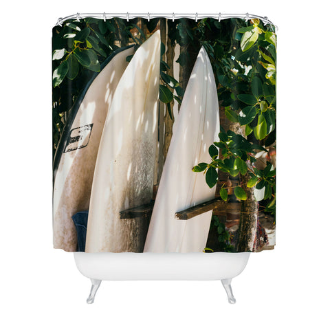 Pita Studios Surfboards Bali Shower Curtain