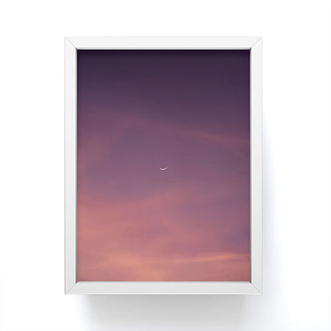Pita Studios The Moon at dusk Framed Mini Art Print