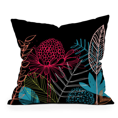 Rachael Taylor Tropical Organic Outdoor Throw Pillow