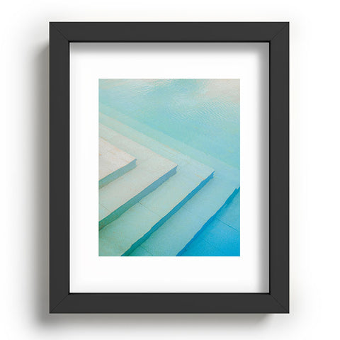 raisazwart Shades of blue Mexico pool Recessed Framing Rectangle