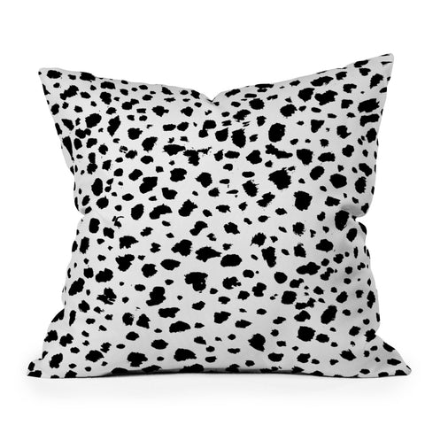 Rebecca Allen Dalmatian II Outdoor Throw Pillow