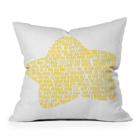 Restudio Designs Little Star Outdoor Throw Pillow