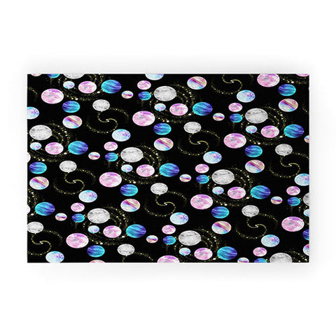 retrografika Outer Space Planets Galaxies Welcome Mat