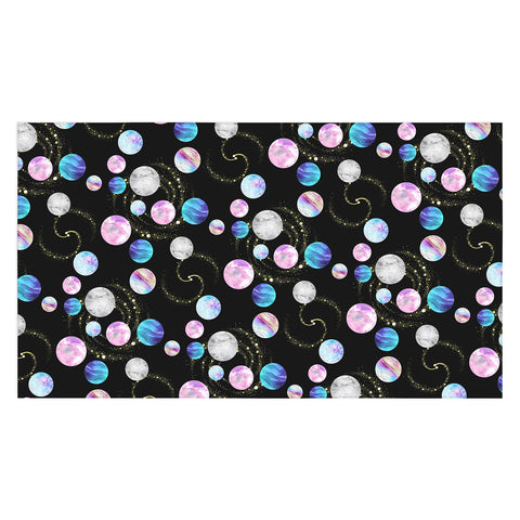 retrografika Outer Space Planets Galaxies Tablecloth