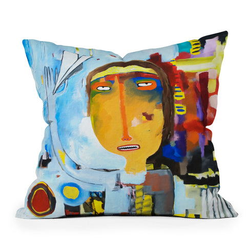 Robin Faye Gates 3rd Period Science Outdoor Throw Pillow