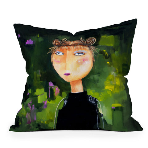 Robin Faye Gates Aleta Outdoor Throw Pillow