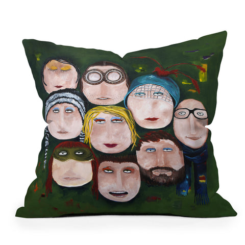 Robin Faye Gates Some Of Us Outdoor Throw Pillow