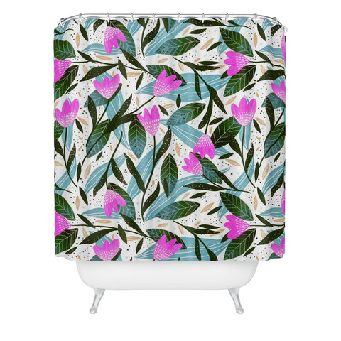 RosebudStudio Growth is a journey Shower Curtain