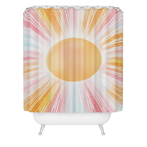 RosebudStudio Keep shining Shower Curtain