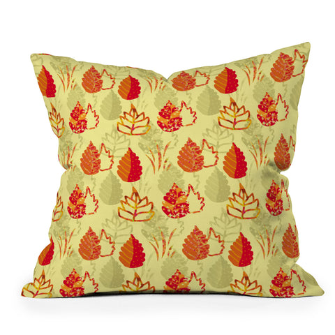 Rosie Brown Autumn Splendor Outdoor Throw Pillow