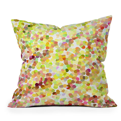 Rosie Brown Ball Pit Outdoor Throw Pillow