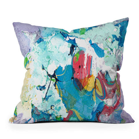 Rosie Brown Color Lust Outdoor Throw Pillow