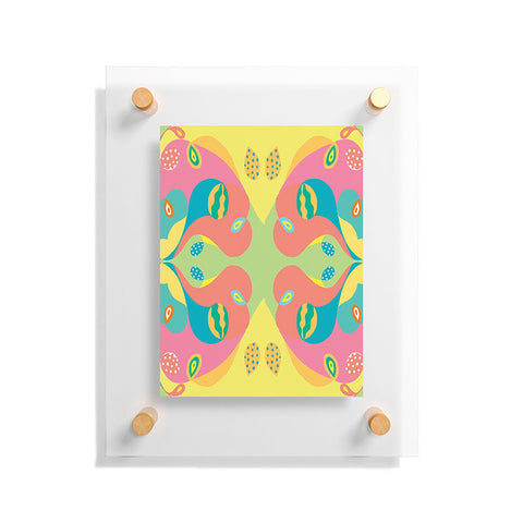 Rosie Brown Color Symmetry Floating Acrylic Print