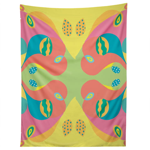 Rosie Brown Color Symmetry Tapestry