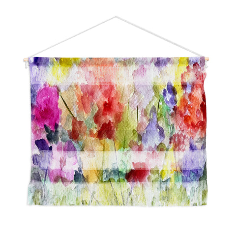 Rosie Brown Fabulous Flowers Wall Hanging Landscape