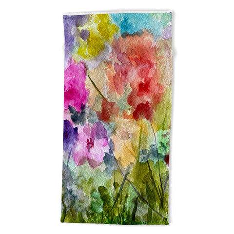 Rosie Brown Fabulous Flowers Beach Towel