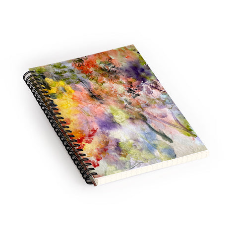 Rosie Brown Garden Glamour Spiral Notebook