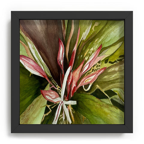 Rosie Brown Lovely Lillies Recessed Framing Square