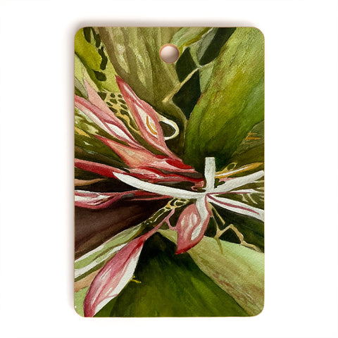 Rosie Brown Lovely Lillies Cutting Board Rectangle