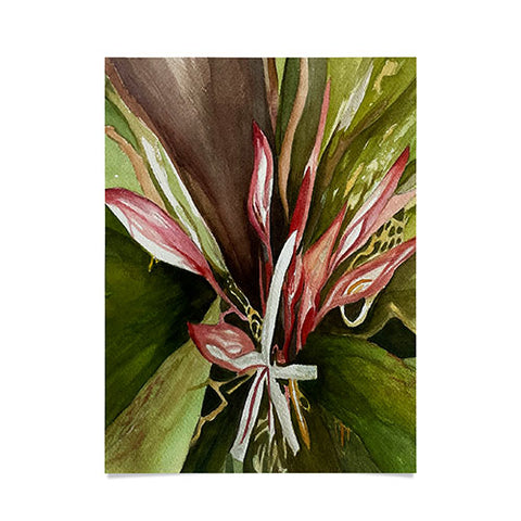 Rosie Brown Lovely Lillies Poster