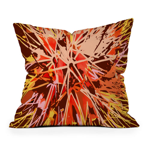 Rosie Brown Natures Fireworks Outdoor Throw Pillow