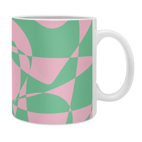Rosie Brown Pink Doodle Coffee Mug