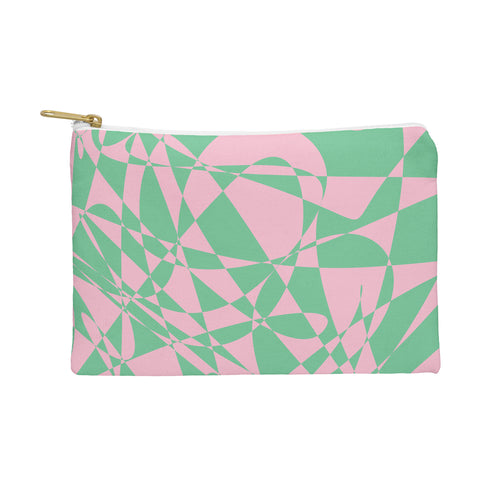 Rosie Brown Pink Doodle Pouch