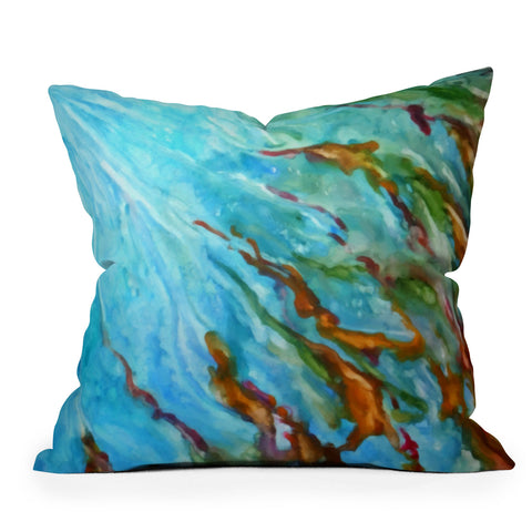Rosie Brown Sea Sculptures Outdoor Throw Pillow