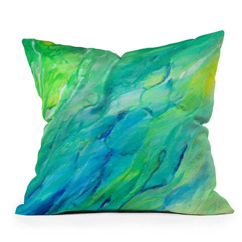 Rosie Brown The Sea Outdoor Throw Pillow