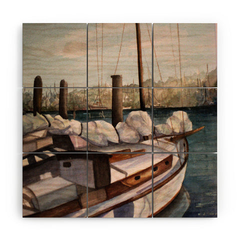 Rosie Brown Timmys Ship Wood Wall Mural