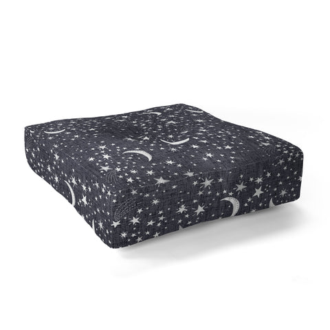 Schatzi Brown Dreaming of Stars Night Floor Pillow Square