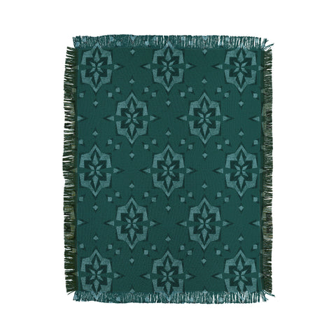 Schatzi Brown Heidi Global Emerald Throw Blanket