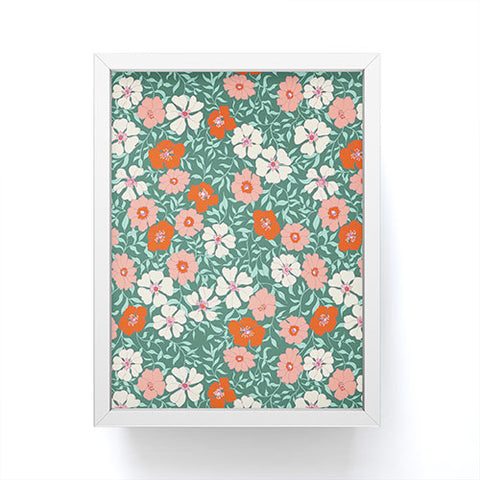 Schatzi Brown Jirra Floral Spring Framed Mini Art Print