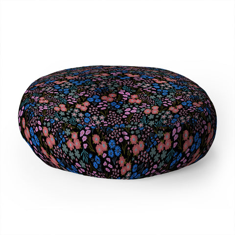 Schatzi Brown Joycelyn Ditsy Color Pop Floor Pillow Round