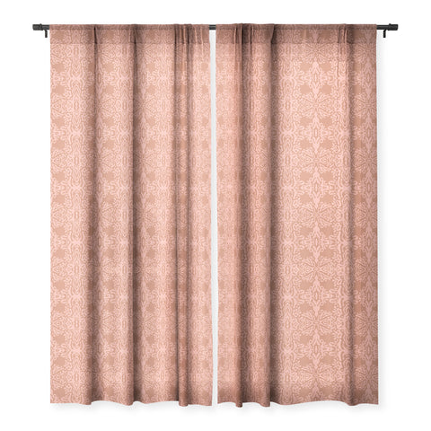 Schatzi Brown Marlene Global Warm Boho Sheer Window Curtain