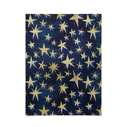 Schatzi Brown Starry Galaxy Poster