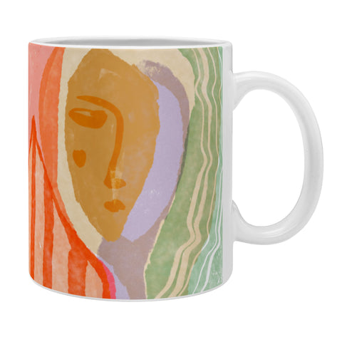 Sewzinski Abstract Portrait II Coffee Mug