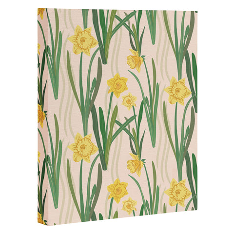 Sewzinski Daffodils Pattern Art Canvas