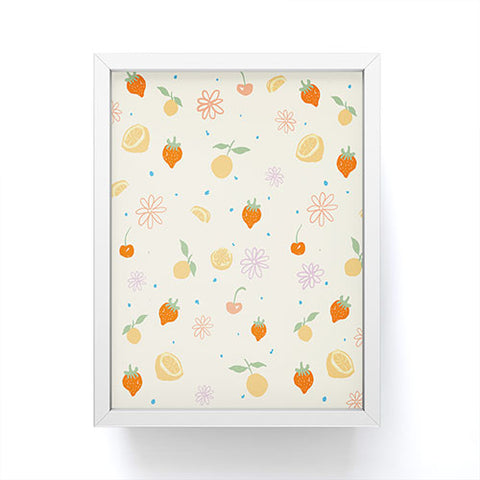 shanasart Lemons I Framed Mini Art Print