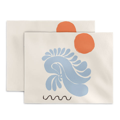shanasart Sunset by the Ocean Placemat