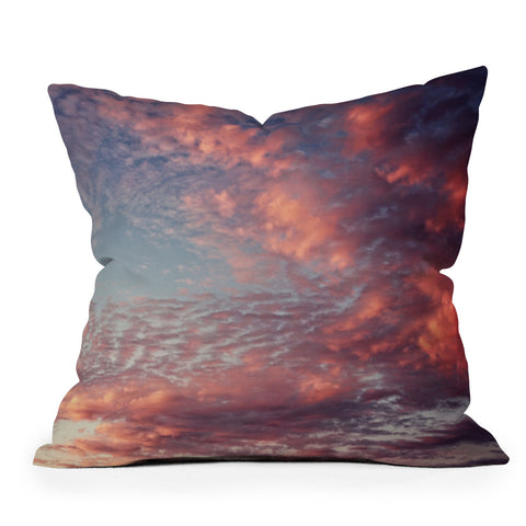 Shannon Clark Sunset Dream Outdoor Throw Pillow