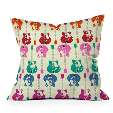 Sharon Turner Candy Rock Outdoor Throw Pillow