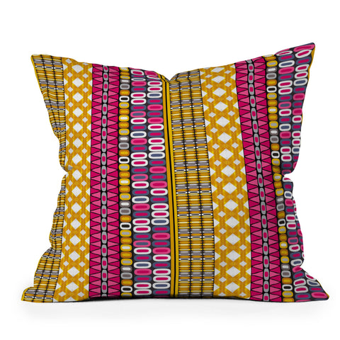 Sharon Turner Delineation Outdoor Throw Pillow