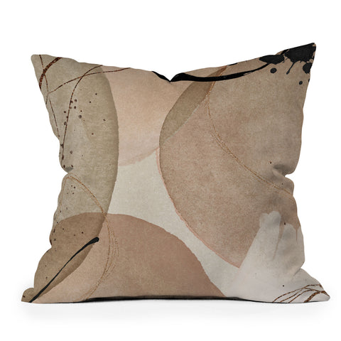 Sheila Wenzel-Ganny The Abstract Minimalist Outdoor Throw Pillow