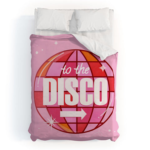 Showmemars To The Disco Duvet Cover