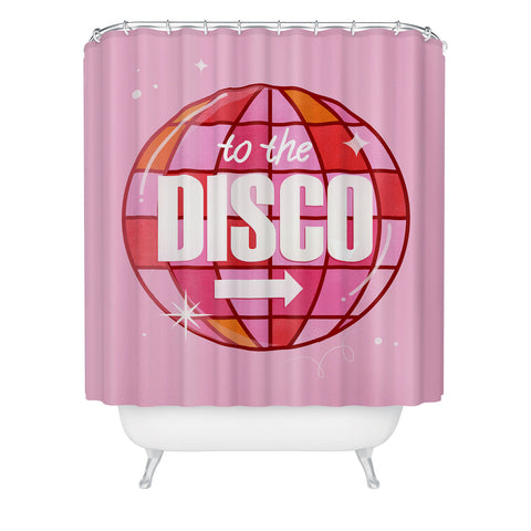 Showmemars To The Disco Shower Curtain